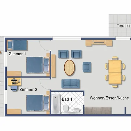 公寓 Moin Salzhaff